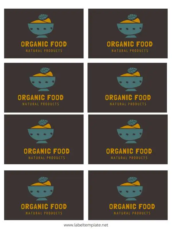 Food Label Stickers 03