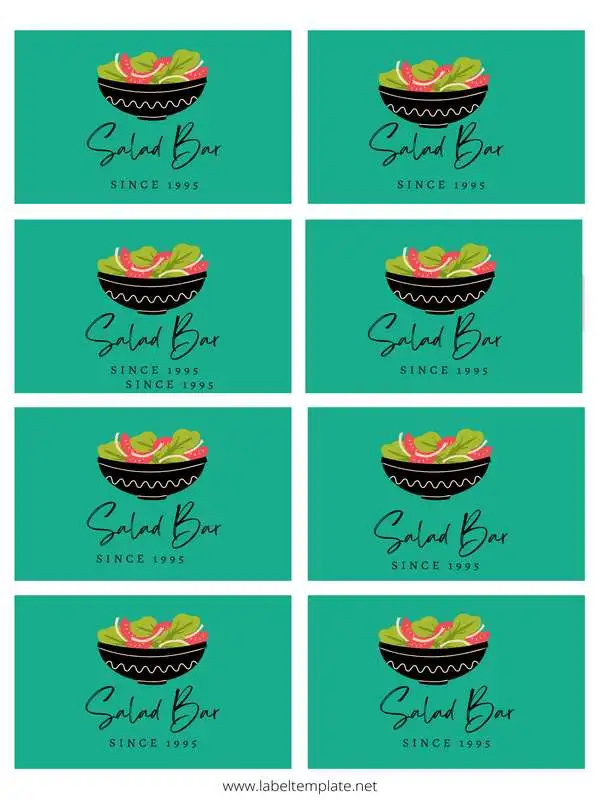 Food Label Stickers 05