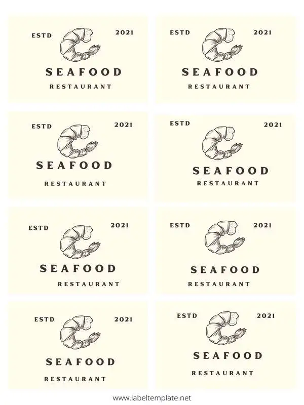 Food Label Stickers 06