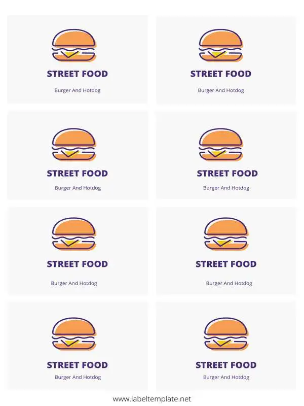 Food Label Stickers 10
