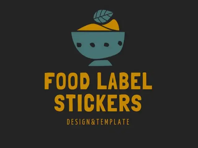Food Label Stickers Featured