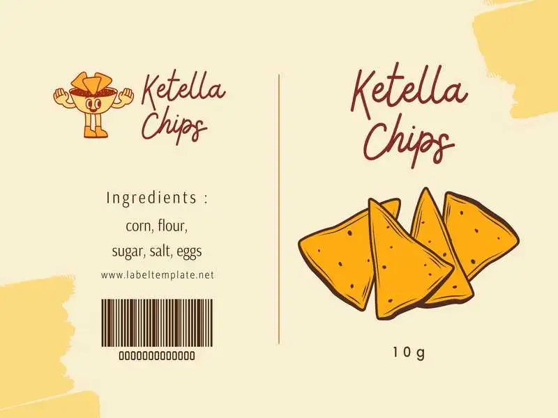 Food Label Template 11