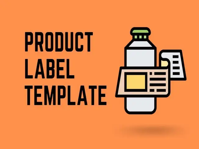 Product Label Template Featured