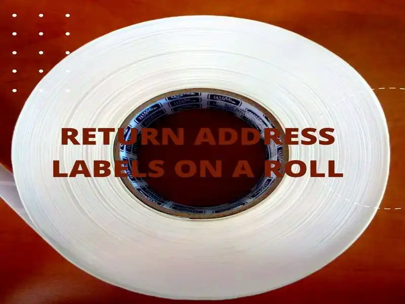 Return Address Labels On A Roll