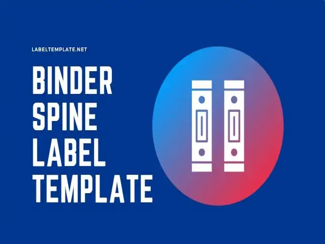 binder spine label template featured