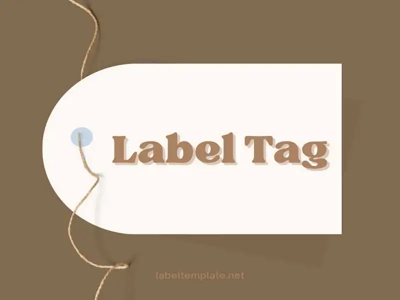 label tag template 01