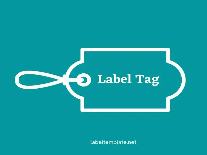 label tag template 12