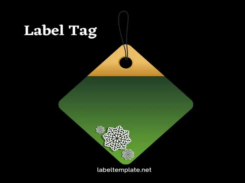 label tag template 19