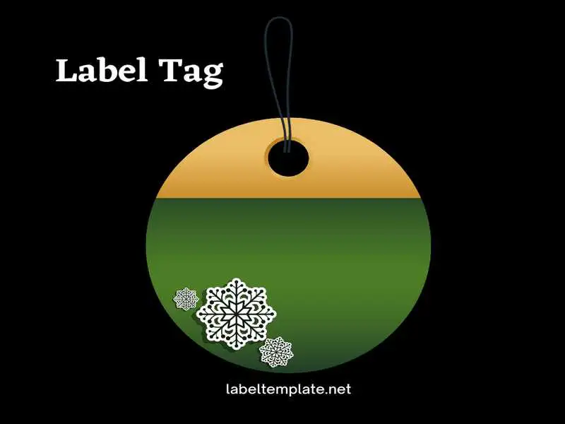 label tag template 21