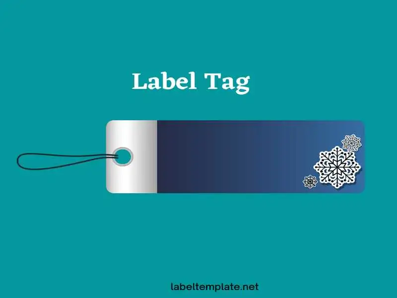 label tag template 22