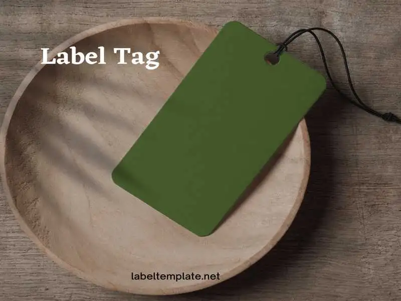 label tag template 24