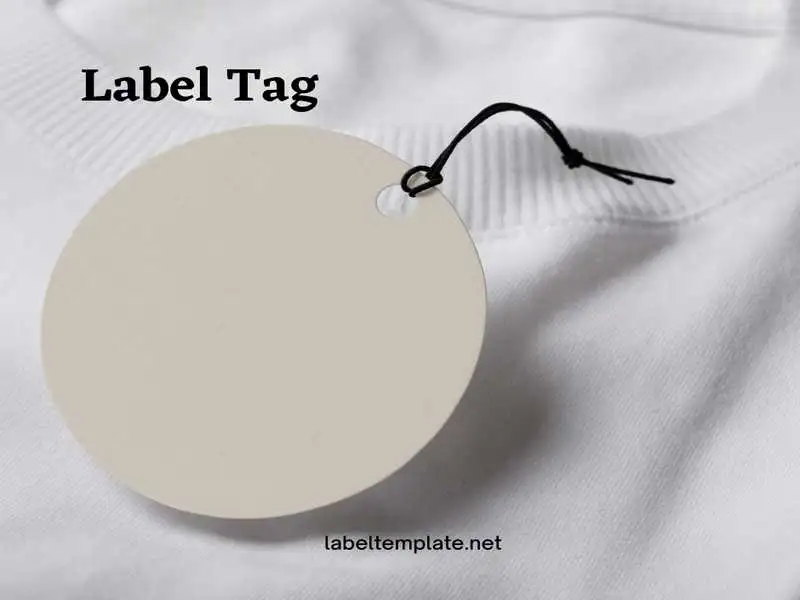 label tag template 26