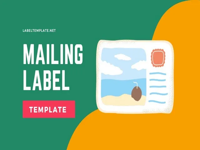 mailing label template featured