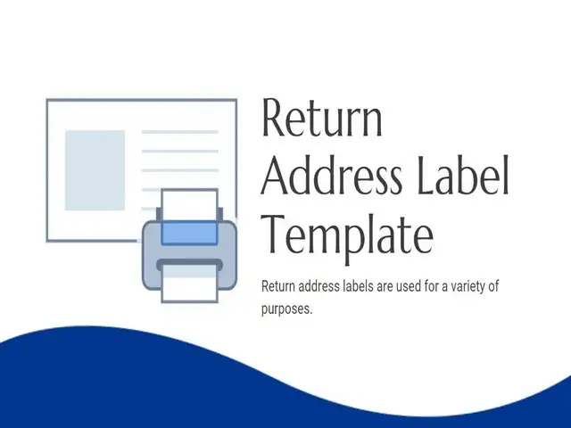 return address label template featured