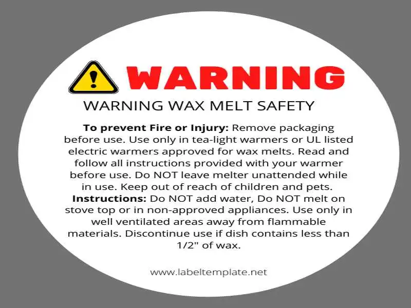 Warning Labels for Wax Melts 03