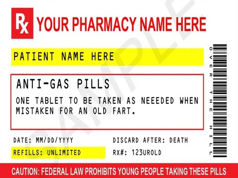 prescription label example - Free Prescription Label Template