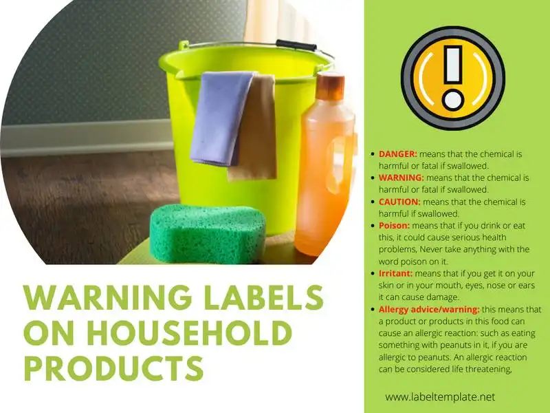 warning labels on household products 02
