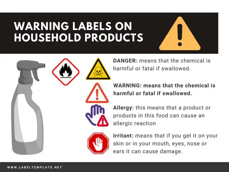 warning labels on household products 04