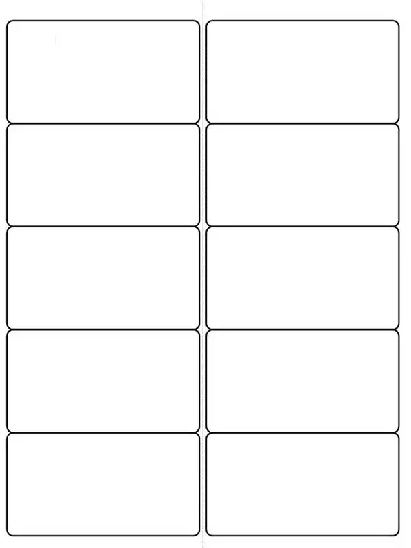 2 X 4 Label Template Word 01 2 X 4 Label Template Word 01