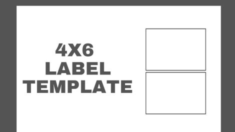 4x6 label template featured