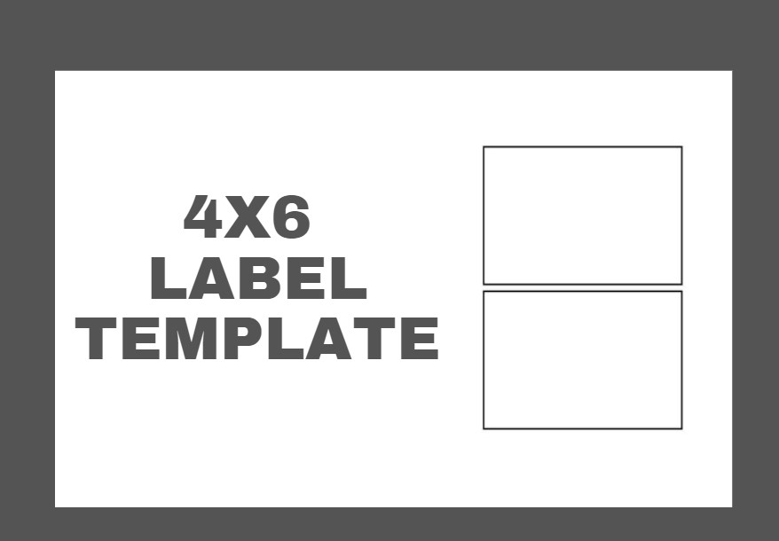 4x6 Label Template Word