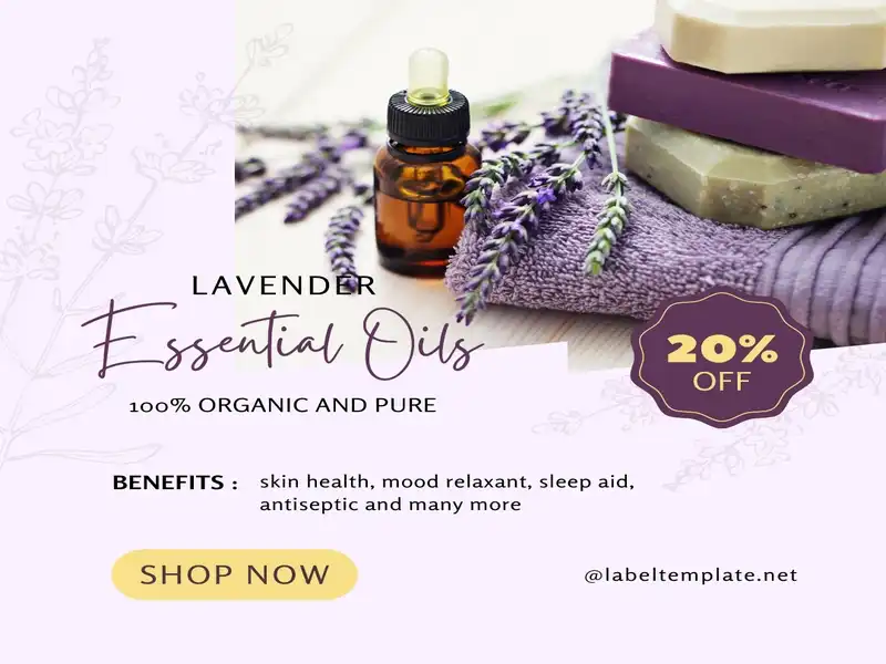 essential oil label template free 08