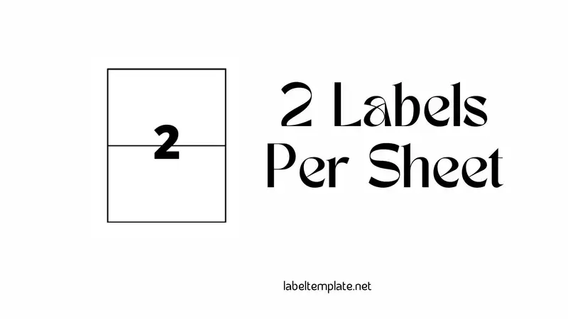 2 labels per sheet template word featured images