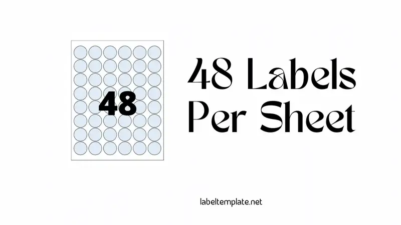 48 Labels Per Sheet Featured Images