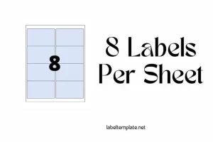 8 Labels Per Sheet Template Word Featured