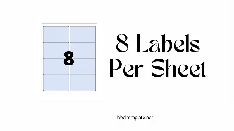 8 Labels Per Sheet Template Word Featured