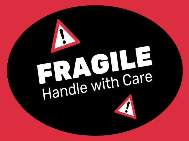 fragile label sticker fragile label sticker