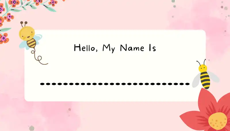 Hello My Name Is Label 10
