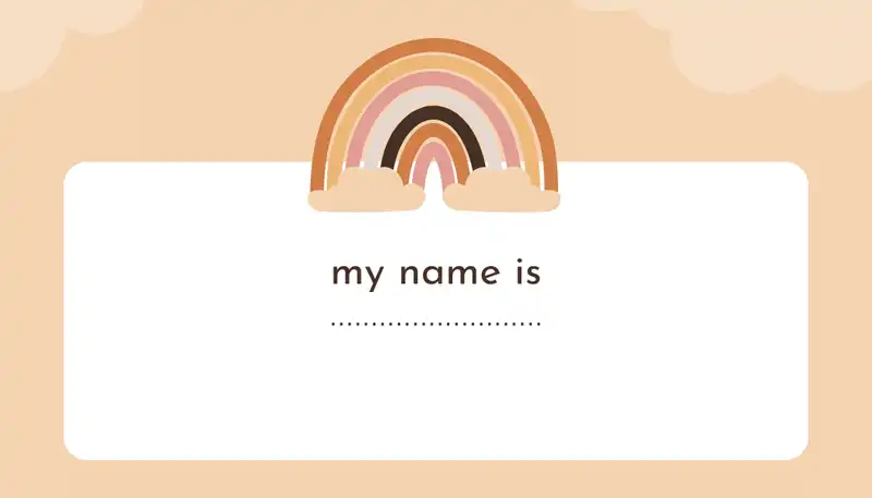 Hello My Name Is Label 11