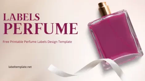 how to make perfume labels