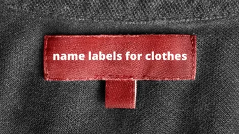 name labels for clothes images