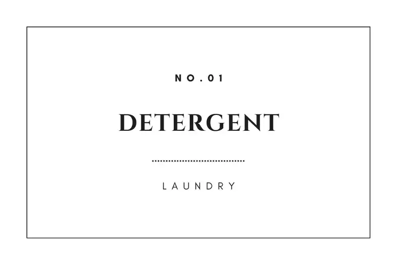 printable laundry labels detergent