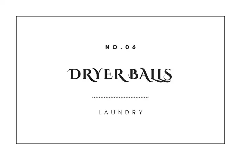 printable laundry labels dryer balls