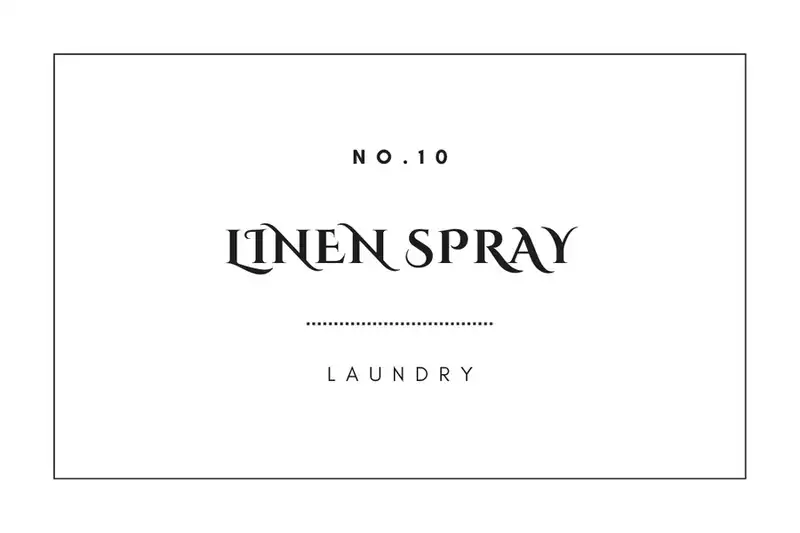 printable laundry labels linen spray