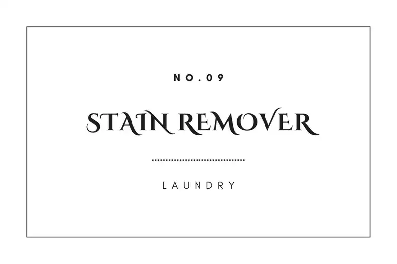 printable laundry labels staint remover