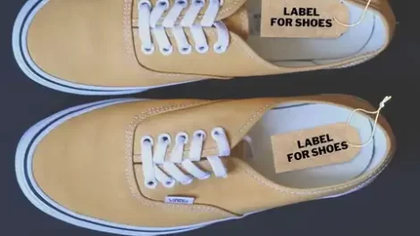 Custom Label for Shoes