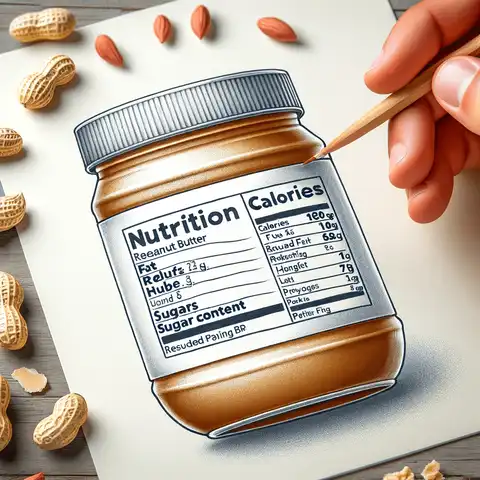 Peanut Butter Nutrition Labels Reduced Fat Peanut Butter food label
