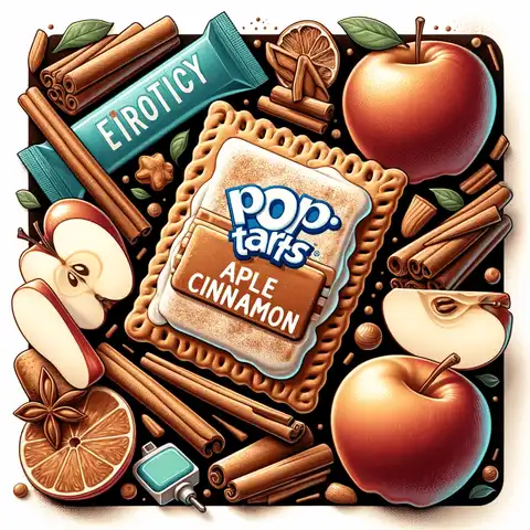 Pop Tart Food Label The Apple Cinnamon Pop Tart flavor
