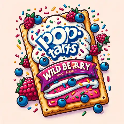Pop Tart Food Label The Wildlicious Wild Berry Pop Tart flavor